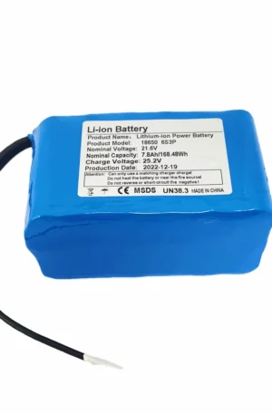 Wholesale 18650 22.2v 7.8ah 2600mah 6S3P rechargeable battery pack